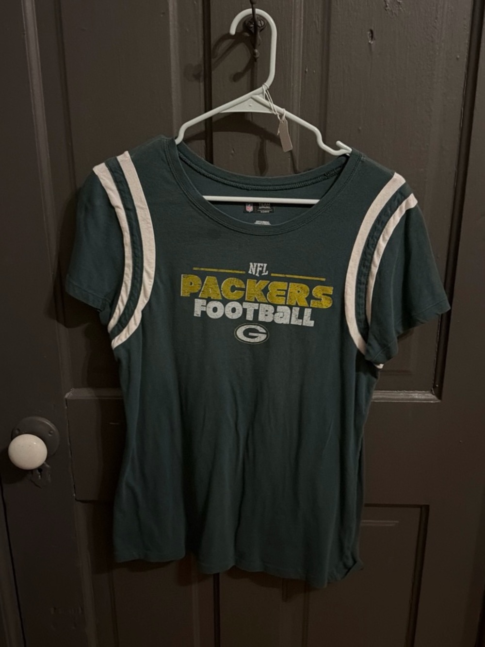 NFL Green Bay Packers Girls' Green Graphic Tee